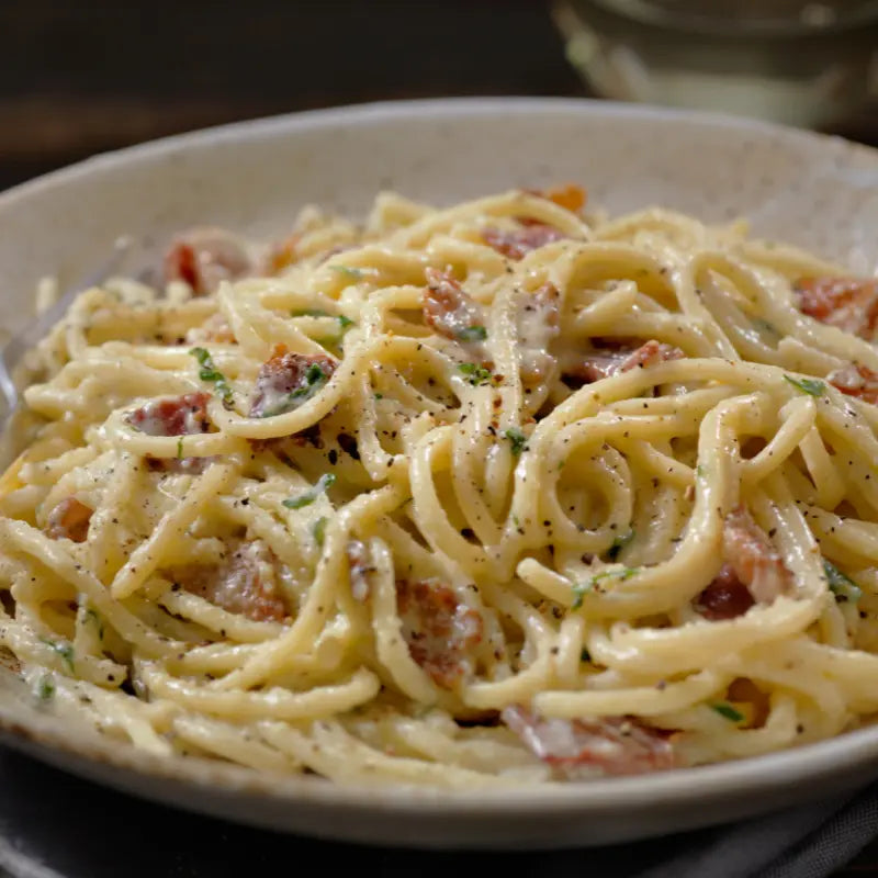 Traditionelle Spaghetti Carbonara