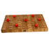 XXL Stirnholz Hackblock Eiche 60x40x4cm | Massives Hirnholzbrett B4K