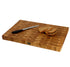 XXL Stirnholz Hackblock Eiche 60x40x4cm | Massives Hirnholzbrett B4K