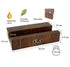 Mooreiche Hirnholz Schneidebrett 37x27x4,3cm | Stirnholz Unikat B4K B4K