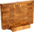 Designer Stirnholzbrett Eiche 35x25x4cm B4K | Lichtenberg-Hirnholz B4K