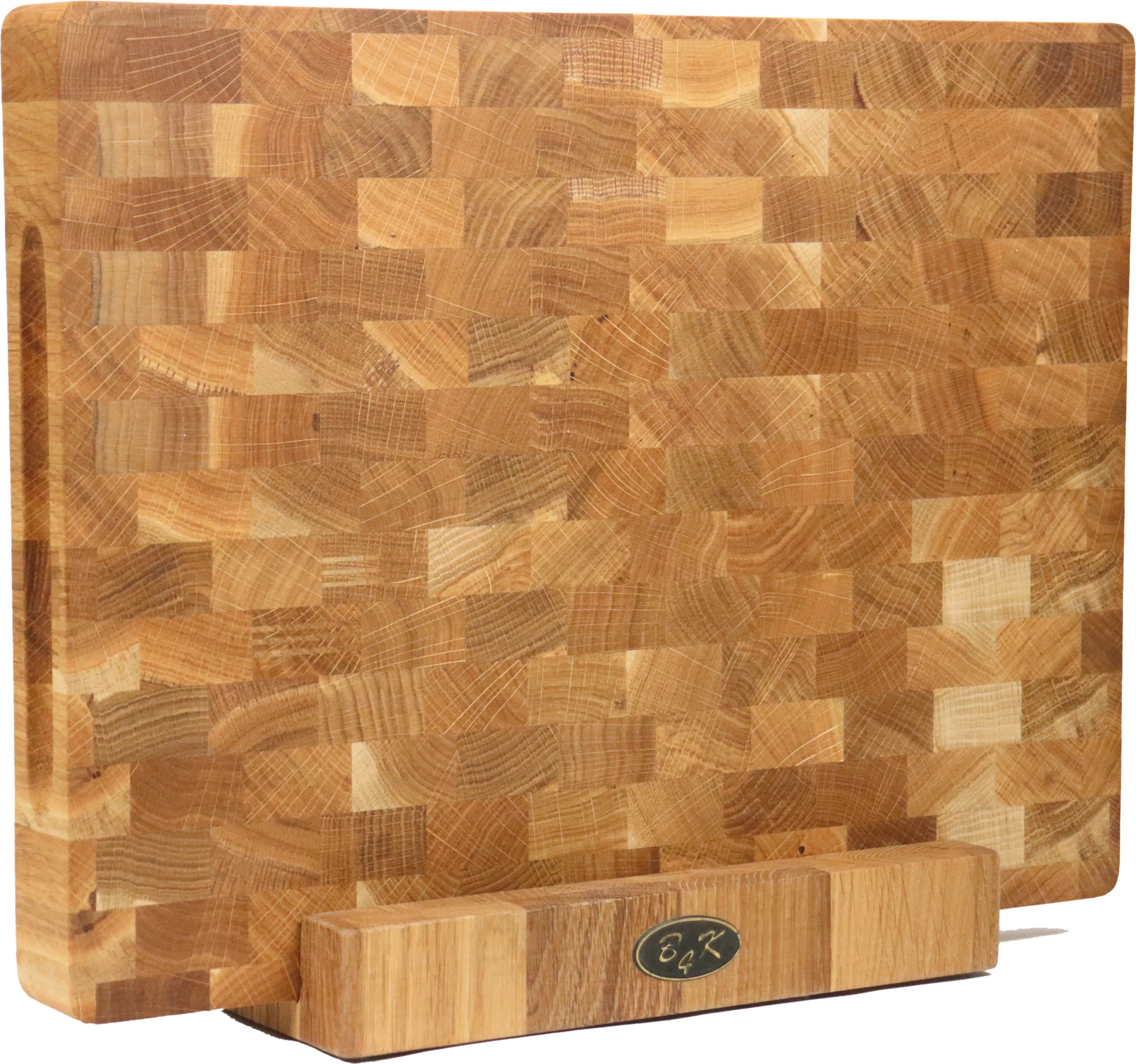 Hackblock aus Eiche 40x30x4cm | Stirnholz B4K B4K
