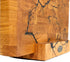 Lichtenberg-Blitze Designer 45x30x4cm Hackblock aus Eiche | Zweiseitig verwendbar | Handgemacht B4K