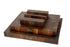 Mooreiche Stirnholzbrett 43x33x4,3cm | Exklusiver Hirnholz Hackblock B4K B4K