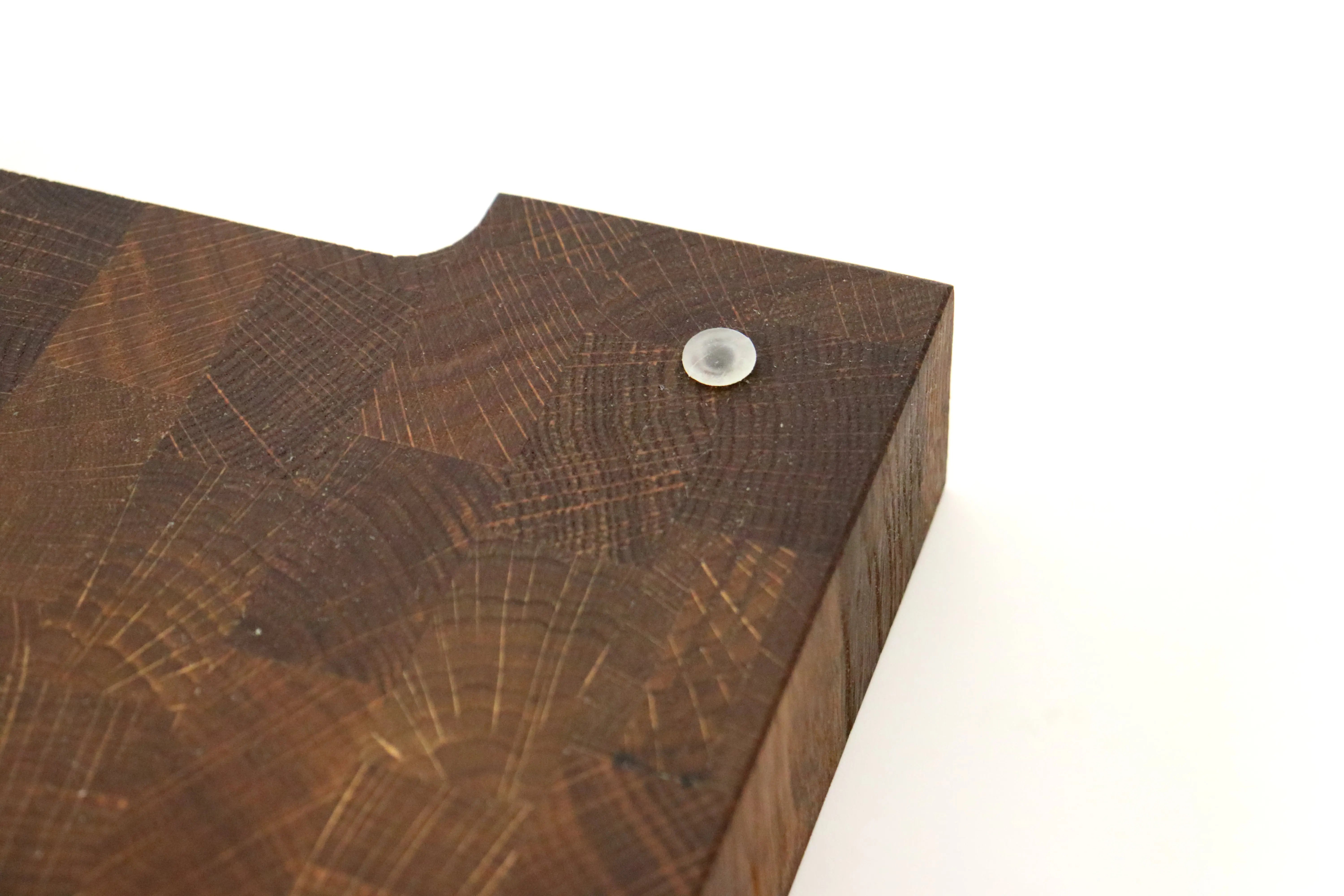 Mooreiche Hirnholz Schneidebrett 37x27x4,3cm | Stirnholz Unikat B4K B4K