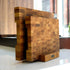 Stirnholz Schneidebrett Eiche 43x33x4,3cm B4K | Hirnholz Hackblock B4K