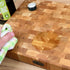 Hackblock aus Eiche 40x30x4cm | Stirnholz B4K B4K