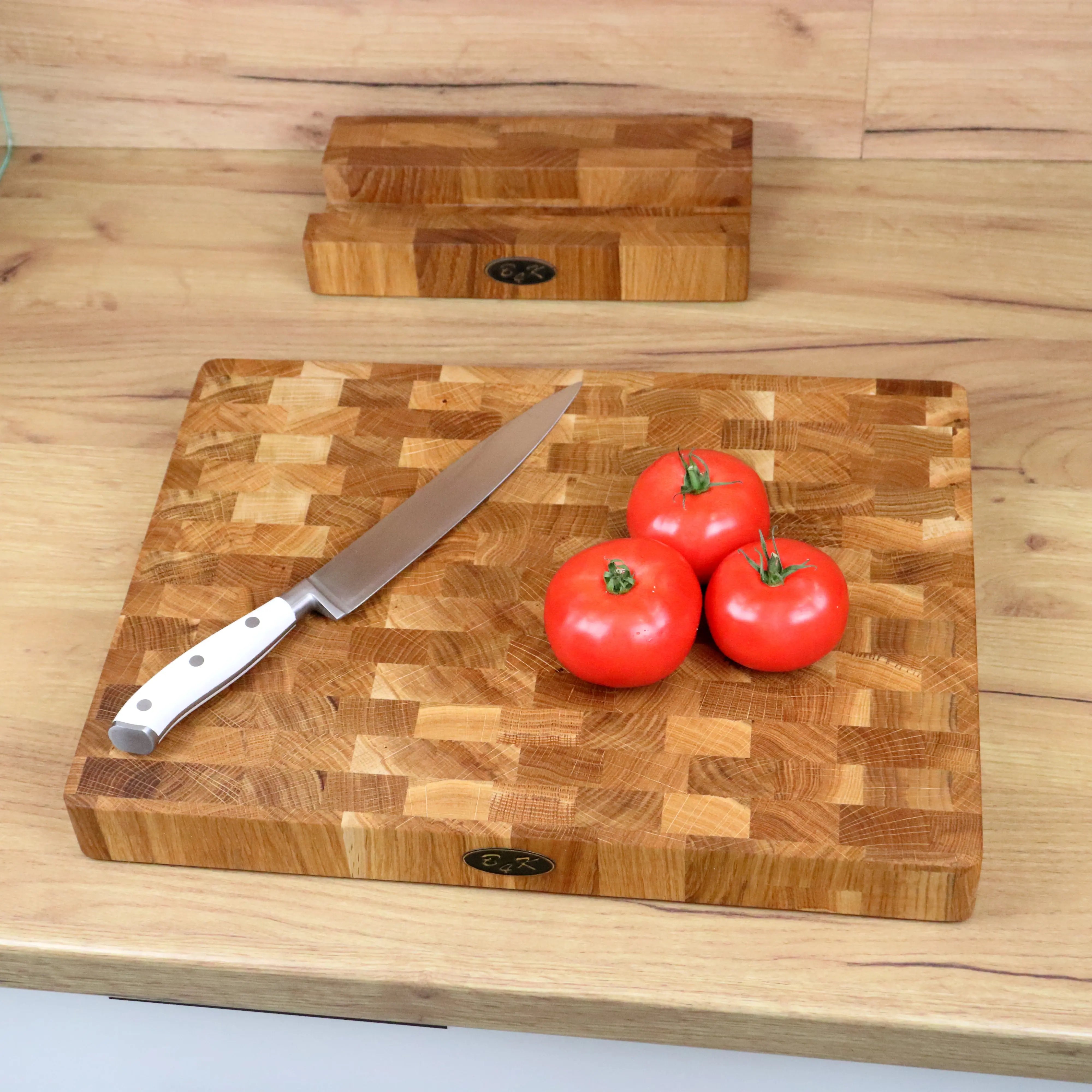Hackblock aus Eiche 40x30x4cm | Stirnholz B4K B4K