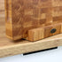 Kompaktes Stirnholz Küchenbrett Eiche 35x25x4cm | Hirnholz B4K