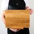 Küchenbrett aus Eiche 40x30cm | Tranchierbrett | Hackbrett | Frühstücksbrett | Servierbrett | Brotbrett B4K