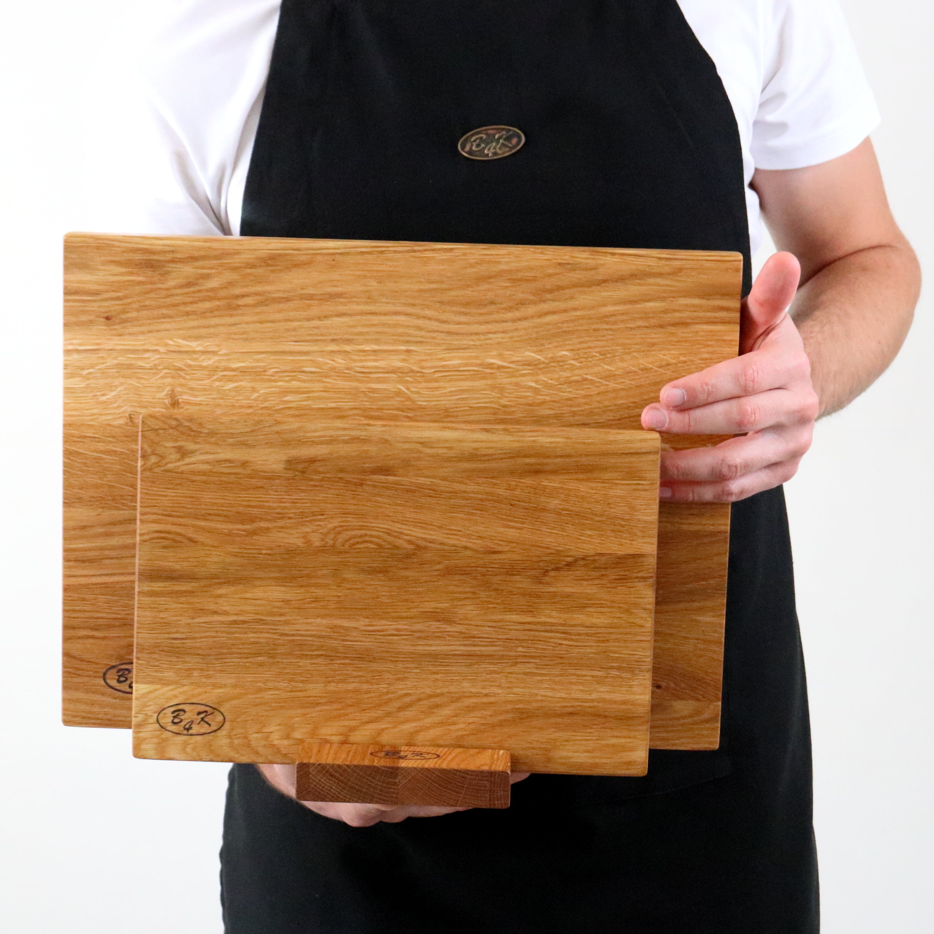 2er Set Schneidebretter 40×30×2,2 cm & 30×20×2,2 cm