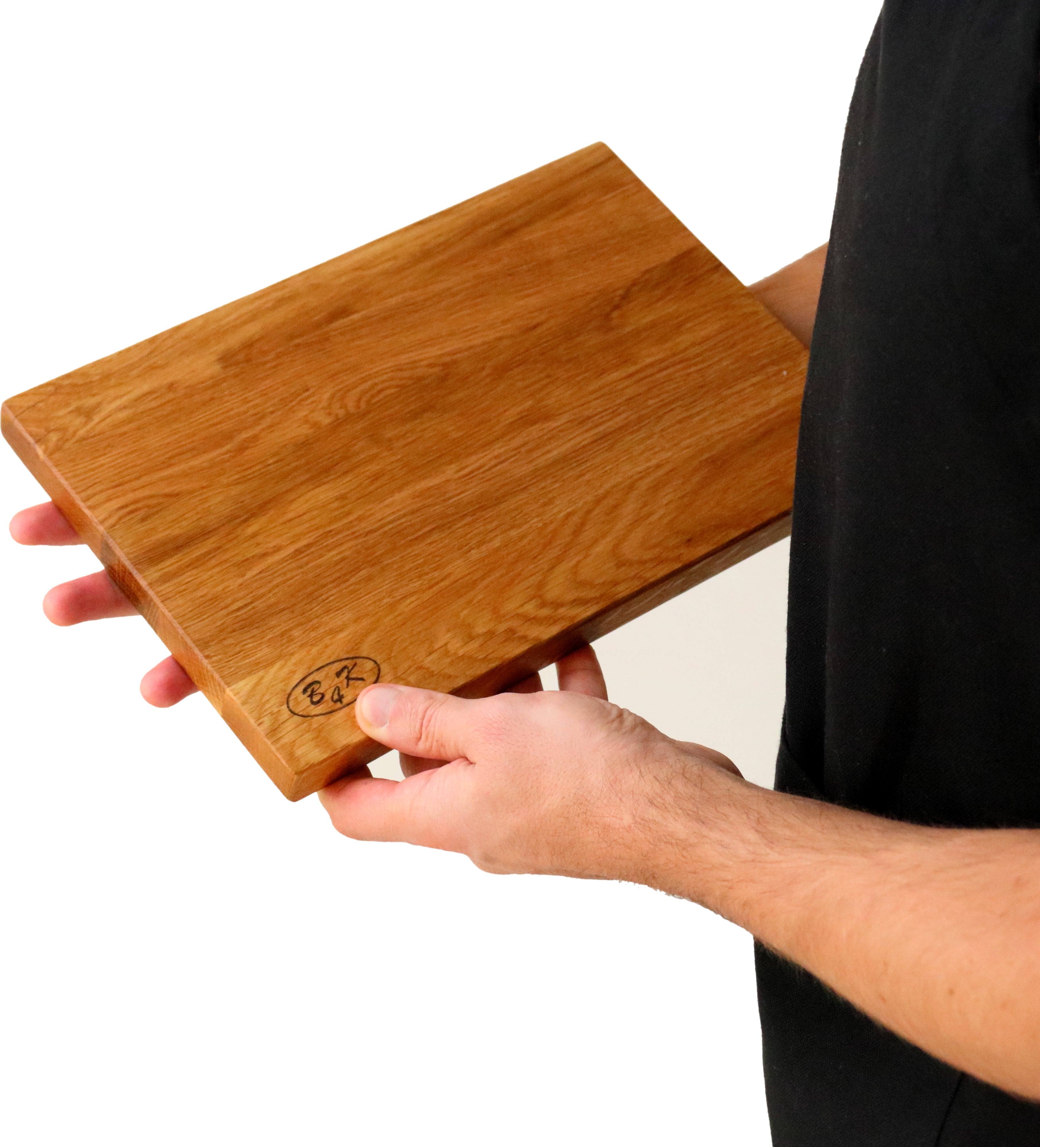 Küchenbrett aus Eiche 30x20cm | Tranchierbrett | Hackbrett | Frühstücksbrett | Servierbrett | Brotbrett