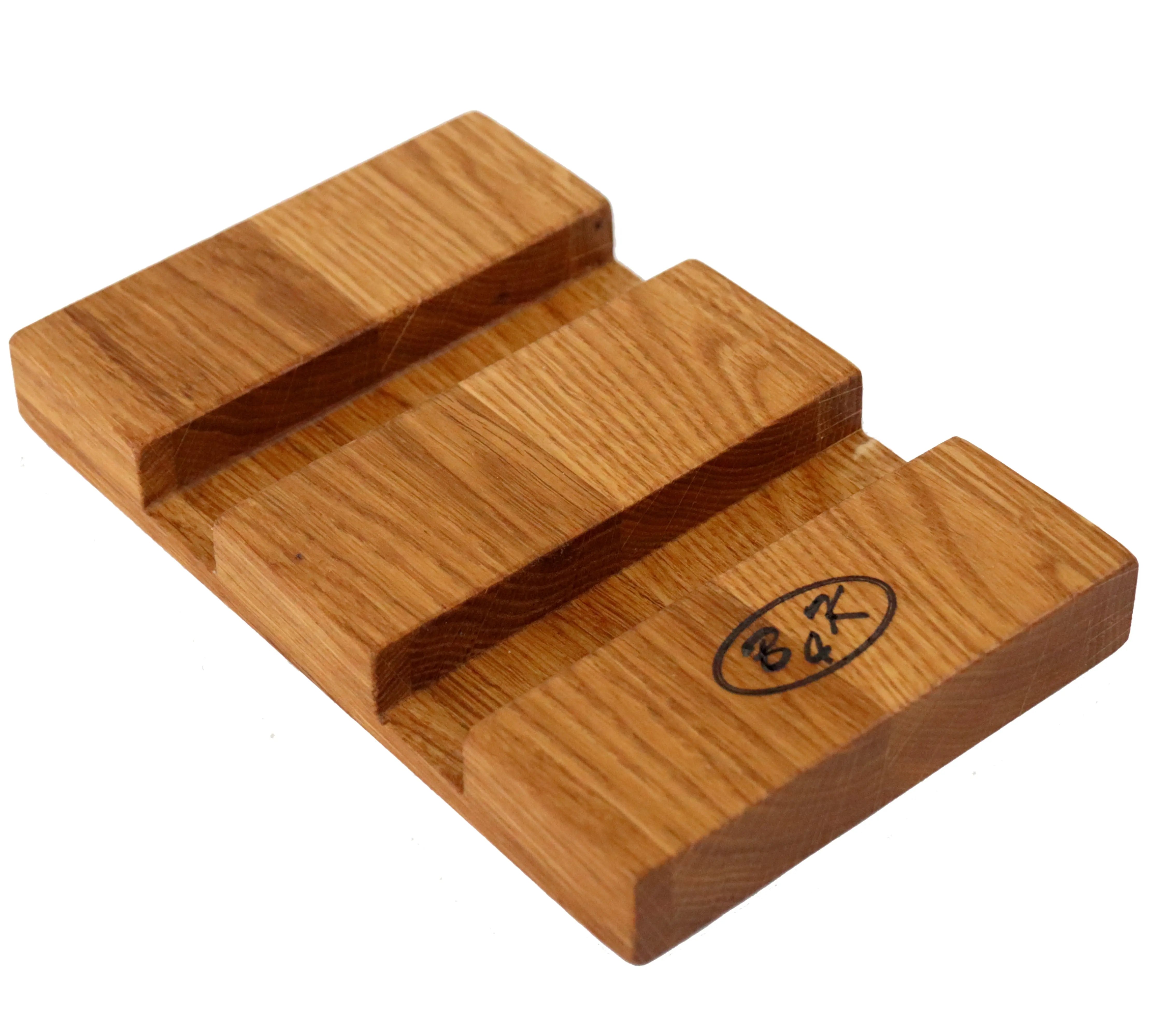 Küchenbretter 2er Set aus Eiche 40cmx30cm&30x20cm | Tranchierbrett | Hackbrett | Frühstücksbrett | Servierbrett | Brotbrett B4K