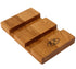 Küchenbretter 2er Set aus Eiche 40cmx30cm&30x20cm | Tranchierbrett | Hackbrett | Frühstücksbrett | Servierbrett | Brotbrett B4K