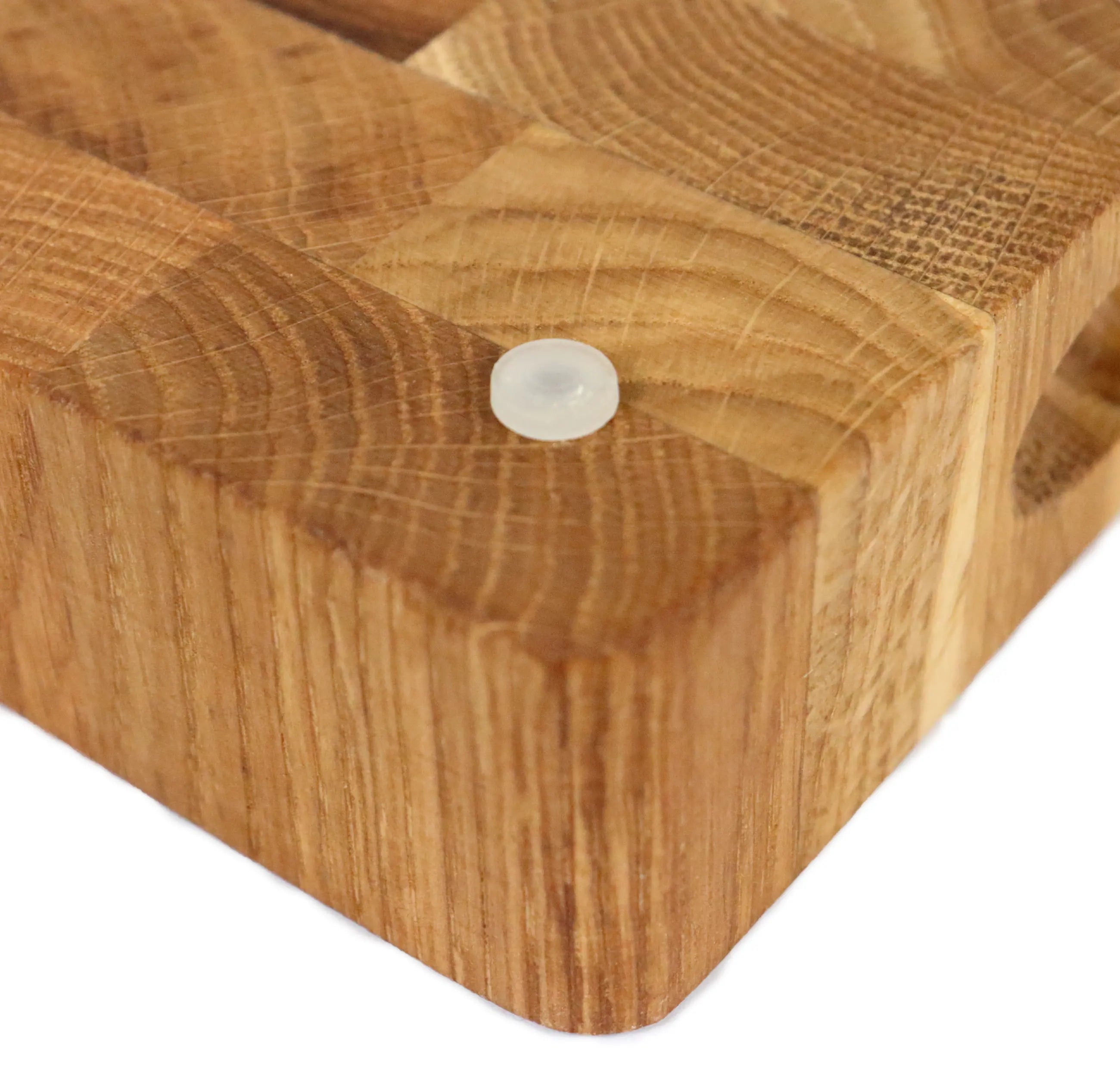 Stirnholz Schneidebrett 45x30x4cm | Eiche Holzbrett B4K B4K
